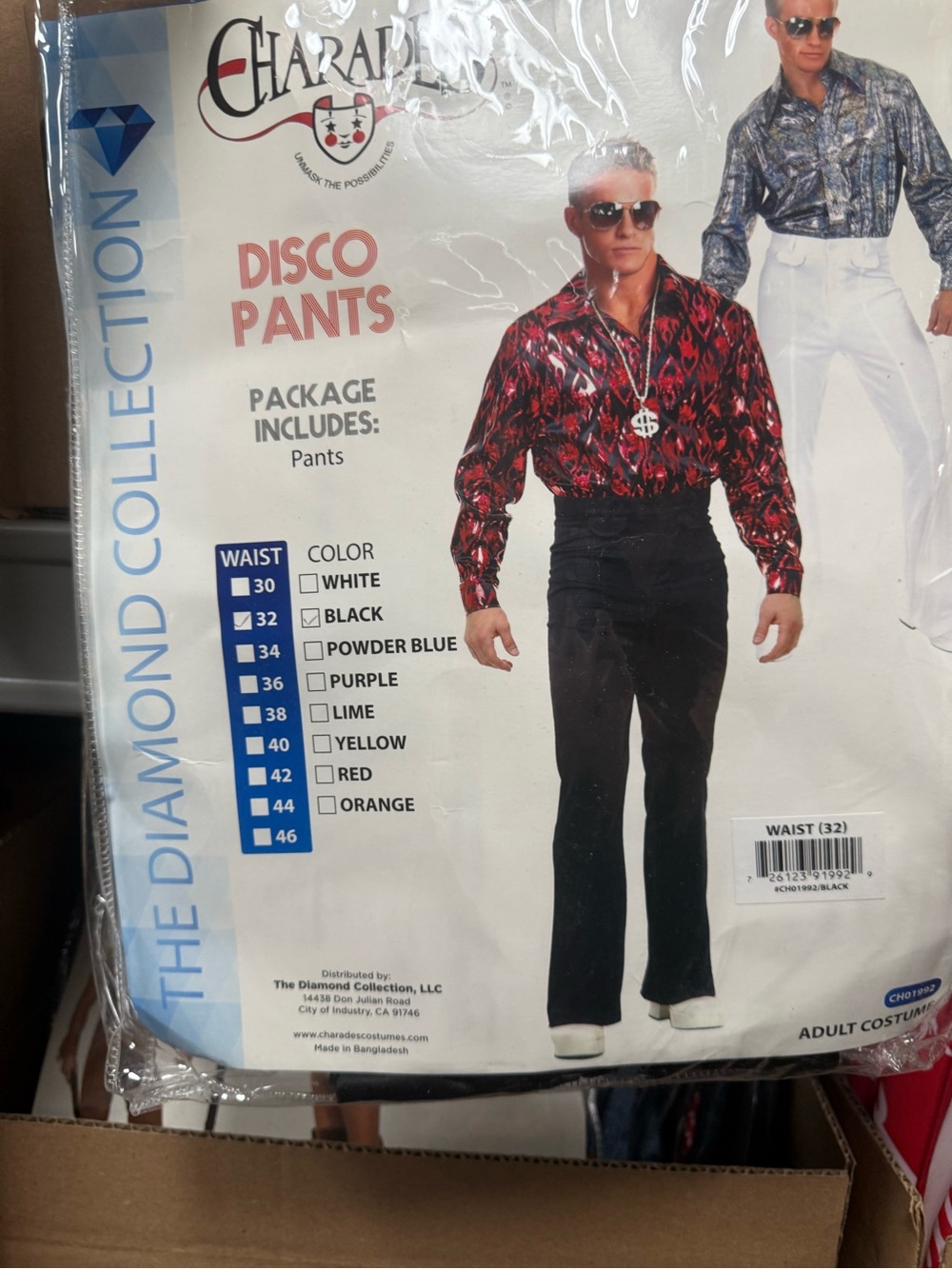 Black Men’s Disco Pants